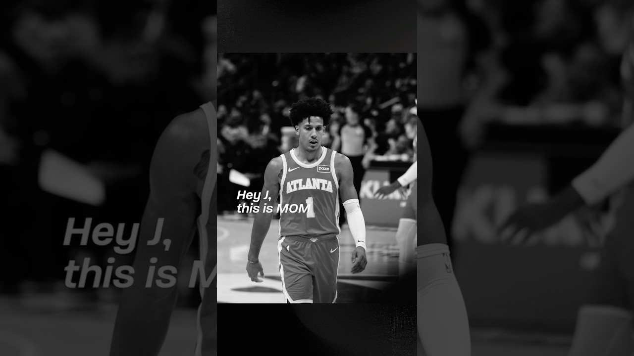 Jalen’s family surprised him with voicemails before his first All-Star Game 🥹❤️ #nbaallstar #hawks