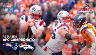 New England Patriots vs. Denver Broncos | Campeonato AFC | Resumen NFL en español | NFL Highlights