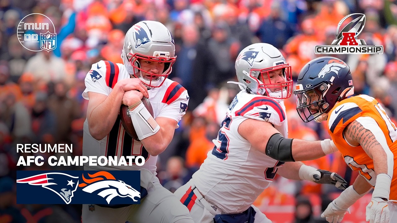 New England Patriots vs. Denver Broncos | Campeonato AFC | Resumen NFL en español | NFL Highlights