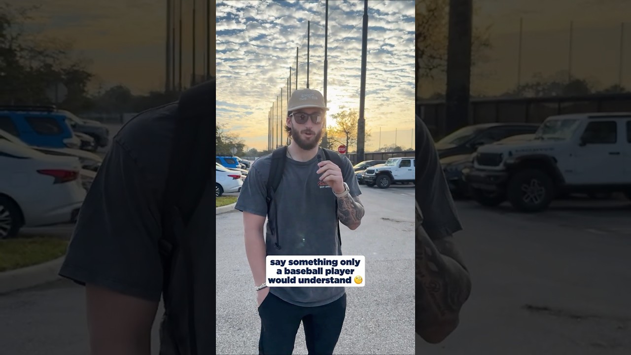 Saying Things Only Baseball Players Understand ⚾️🤔