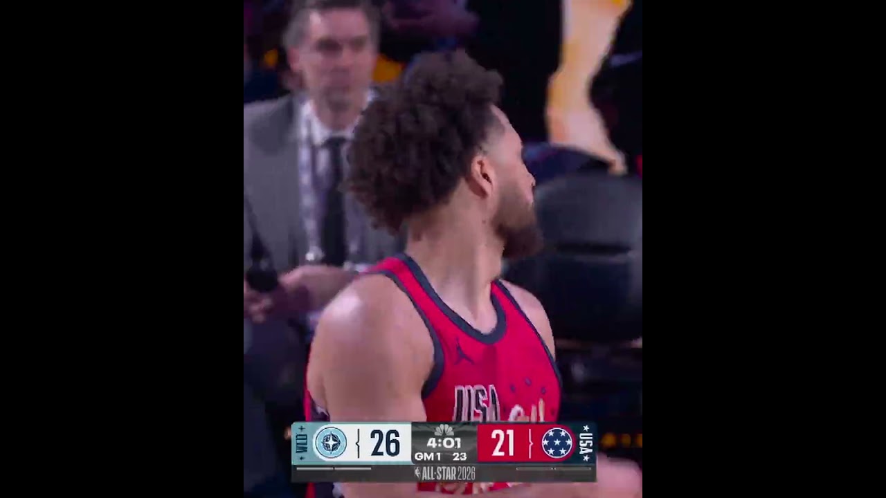 Cade Cunningham vs.Team World | Game One Highlights #nba #allstar #nbaallstar #pistons