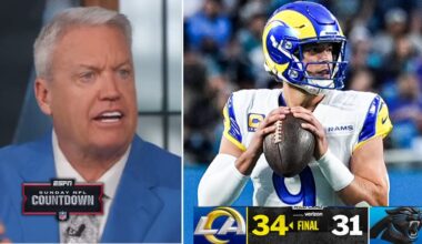 Sunday NFL Countdown | Stafford is one of best passers of ALL-TIME - Rex Ryan on Rams def. Panthers