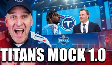 Tennessee Titans Full Mock 1.0 is a DISASTER for Cam Ward | NFL Draft 2026