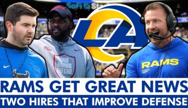 Sean McVay DID IT AGAIN! LA Rams Get Great News With Two Hires To Improve On Defense!