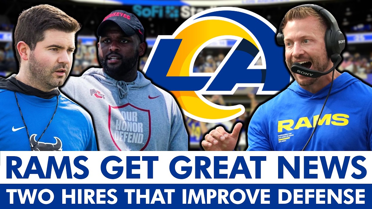 Sean McVay DID IT AGAIN! LA Rams Get Great News With Two Hires To Improve On Defense!