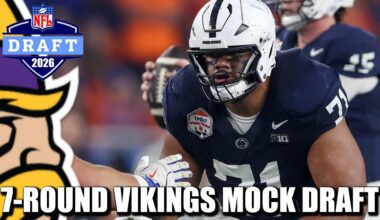 7-Round Vikings Mock Draft: WE HAVE THE MEATS