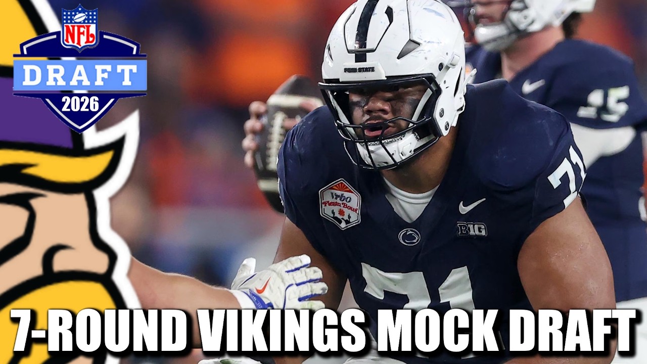 7-Round Vikings Mock Draft: WE HAVE THE MEATS