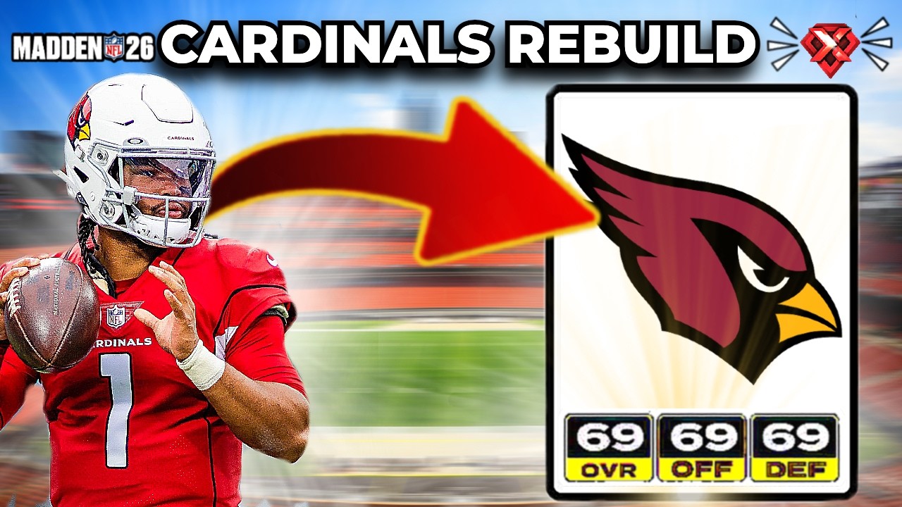 I Rebuilt the Arizona Cardinals in Madden 26! (Franchise)