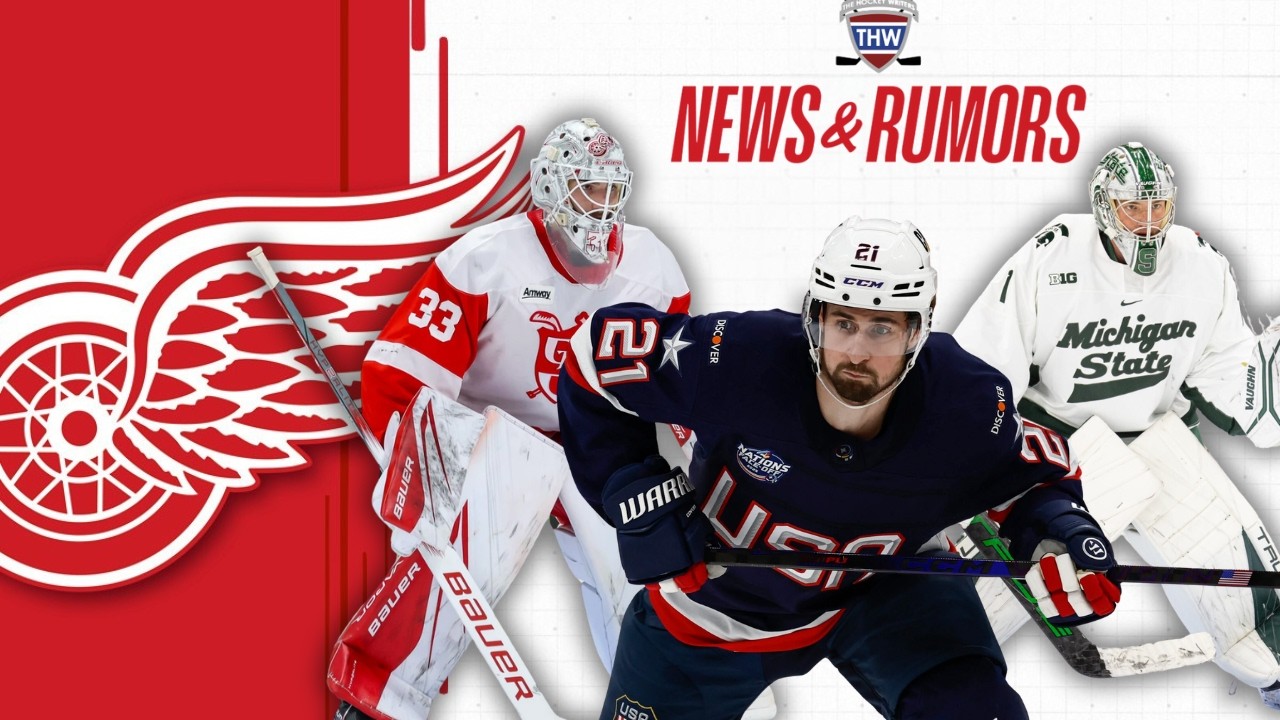Red Wings News & Rumors: Olympics Update, Cossa/Augustine Trade & More