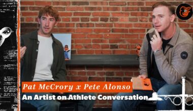 Pat x Pete: An Artist on Athlete Conversation | Baltimore Orioles