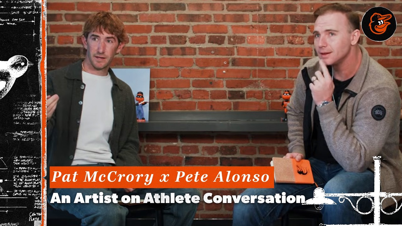 Pat x Pete: An Artist on Athlete Conversation | Baltimore Orioles