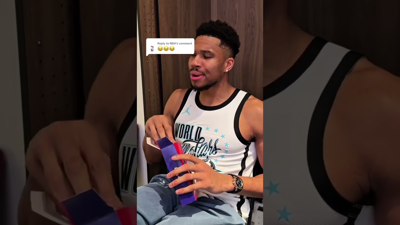 Giannis was loving the Intuit Dome popcorn too 😭