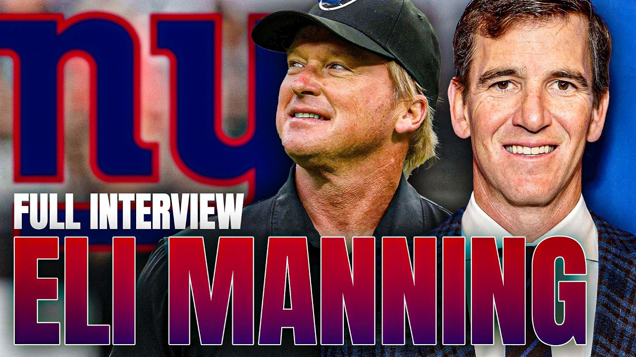 Giants QB Legend Eli Manning FULL INTERVIEW | Gruden Goes Long