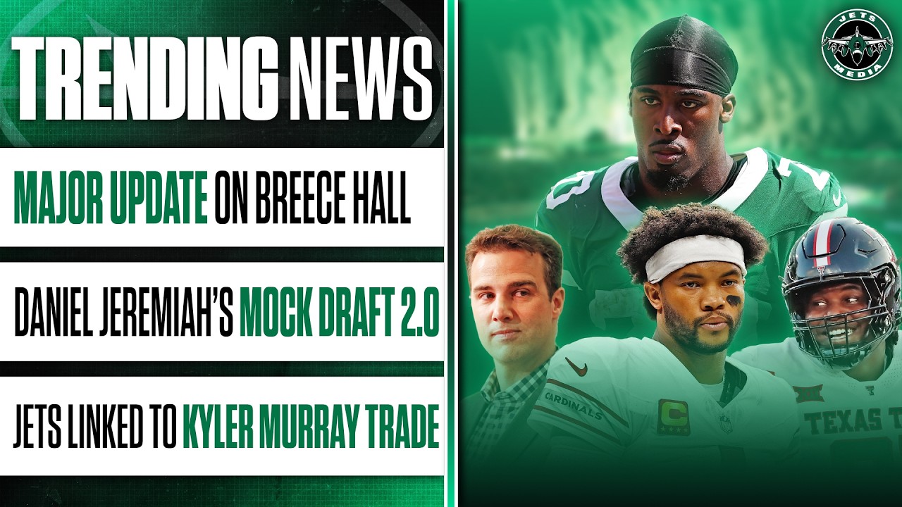 🚨 Jets NEWS: Massive Breece Hall UPDATE, Reacting to Mock + CRAZY Trade Idea to Land Kyler Murray
