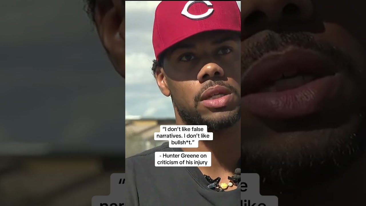 Hunter Greene defends himself.