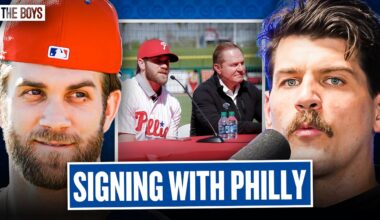 Bryce Harper On Leaving Washington Nationals & Signing With Philadelphia Phillies | Bussin' MLB