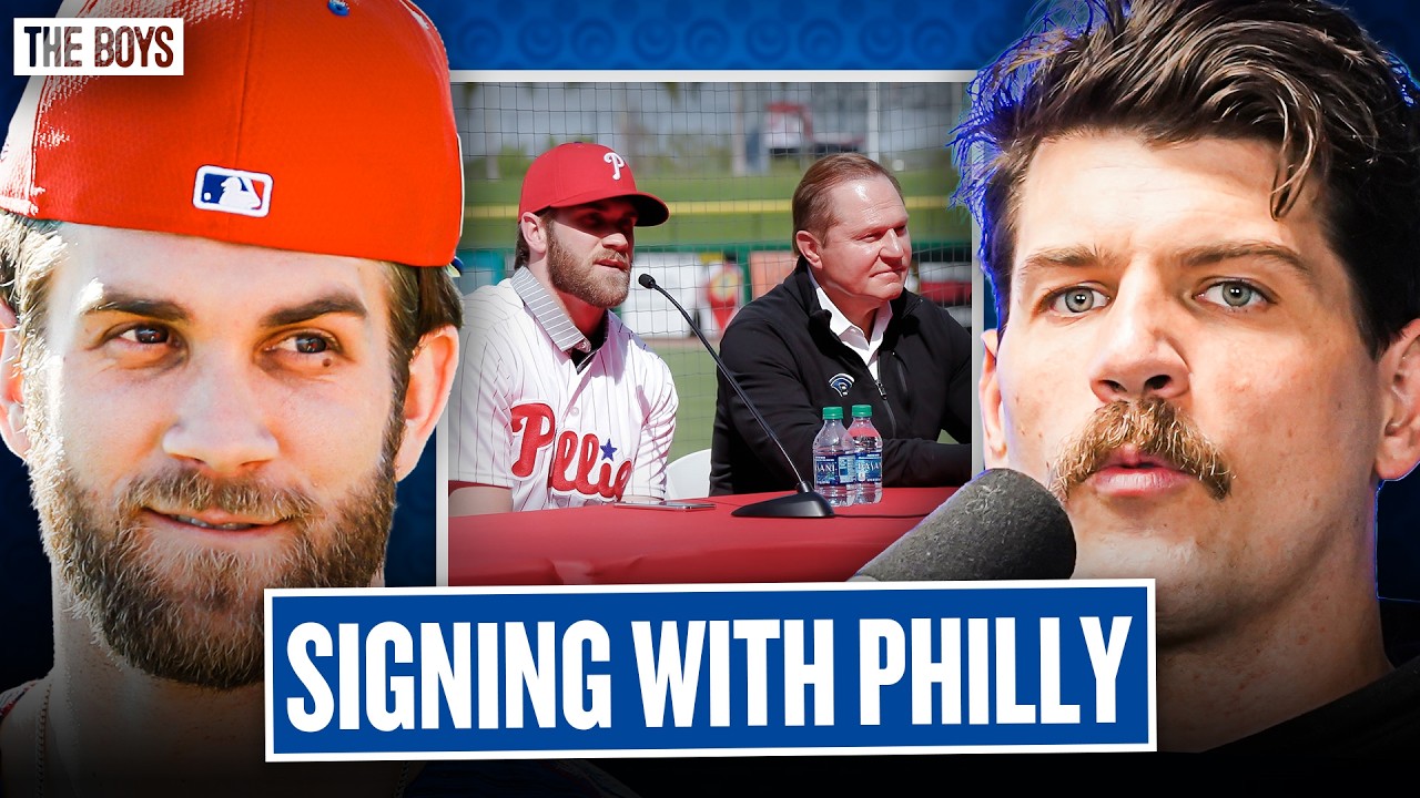 Bryce Harper On Leaving Washington Nationals & Signing With Philadelphia Phillies | Bussin' MLB