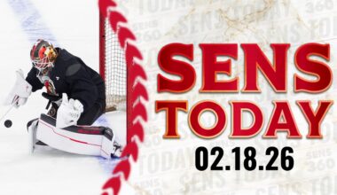 Sens Today: Reimer Breaks in His New Gear