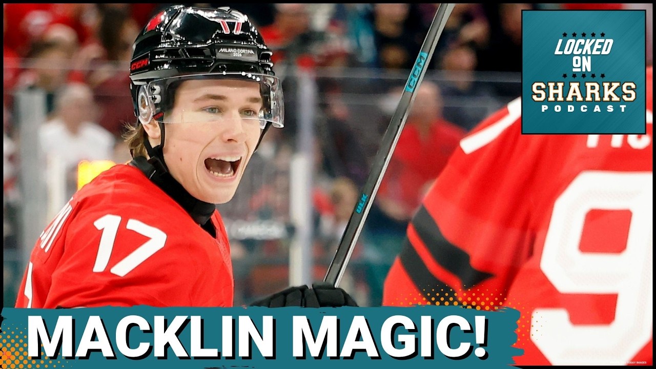 CELEBRINI RISING: Macklin Celebrini LEADS Team Canada Gold PUSH, San Jose Sharks' Future STAR