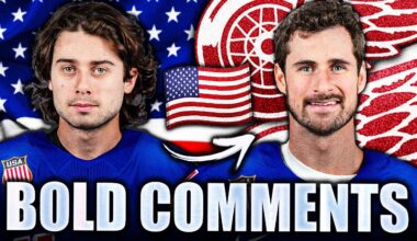 QUINN HUGHES MAKES SOME BOLD COMMENTS ON DYLAN LARKIN… DID THE DETROIT RED WINGS MISS OUT BIG TIME?
