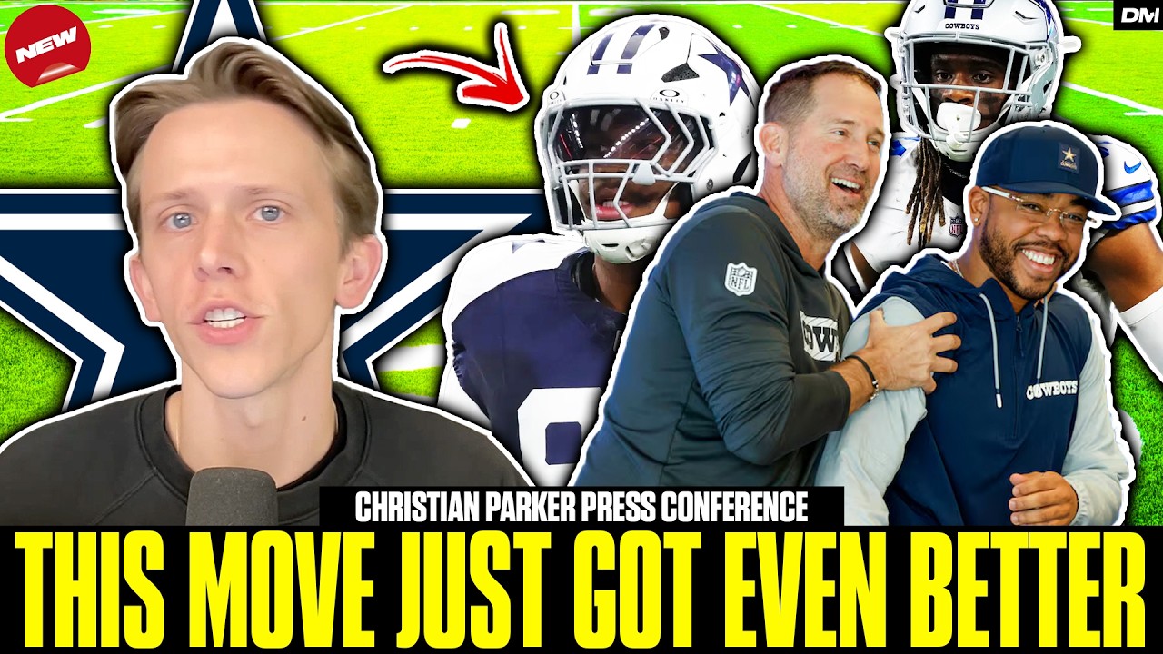 Dallas Cowboys Fans Better Be EXCITED After Hearing This Press Conference... Christian Parker