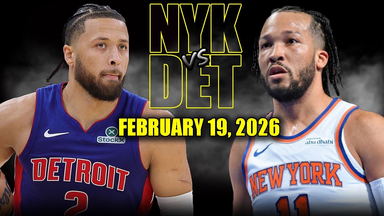 New York Knicks vs Detroit Pistons Full Game Highlights – February 19, 2026 | NBA Season