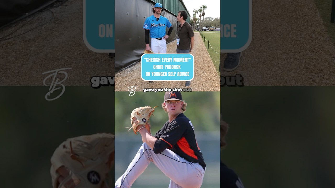 Chris Paddack on Why You Must ‘Cherish Every Moment’ ⚾️ #marlins #baseball #reflection #mlb