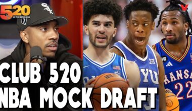 Jeff Teague & Club 520 NBA Mock Draft: AJ Dybantsa #1, Darryn Peterson falls, Boozer to Pacers