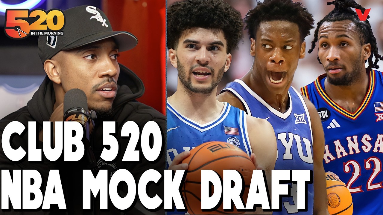 Jeff Teague & Club 520 NBA Mock Draft: AJ Dybantsa #1, Darryn Peterson falls, Boozer to Pacers
