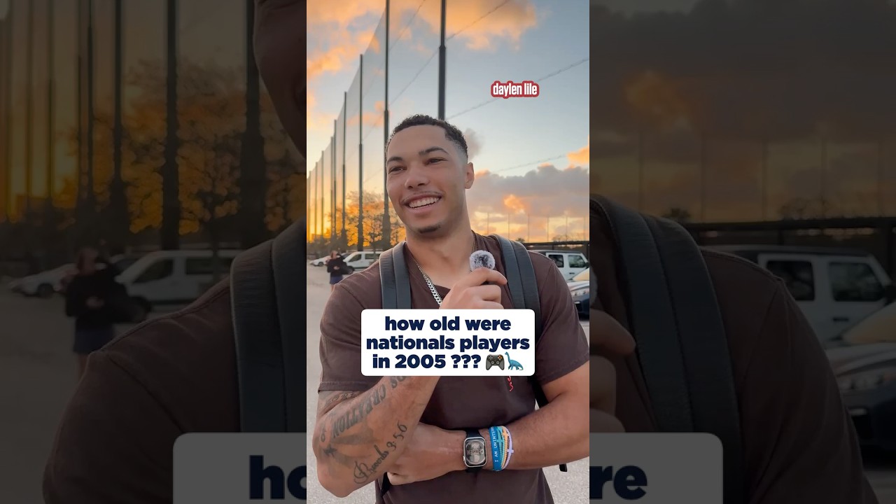 How Old Were Nationals Players In 2005??? 👶🦕