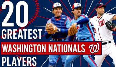 20 GREATEST Washington Nationals Players of All Time