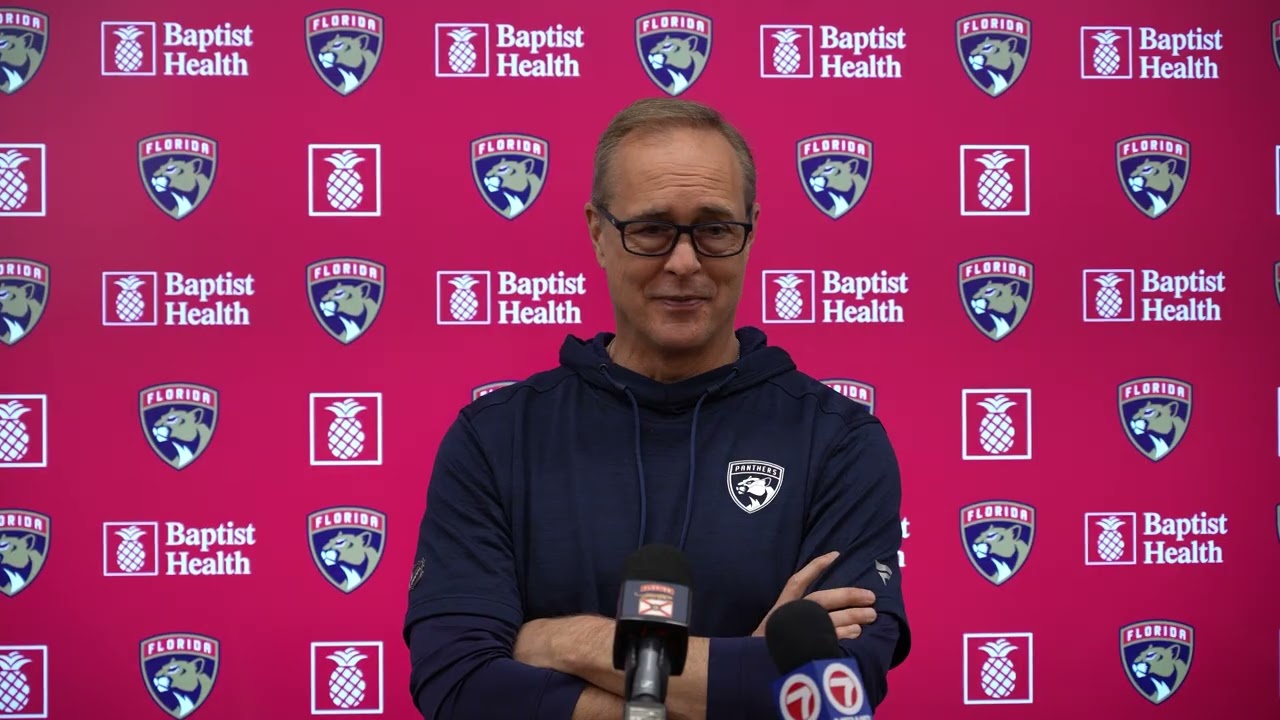Paul Maurice: Florida Panthers Back at Practice, Talks Finland Olympic Coaching Rumor