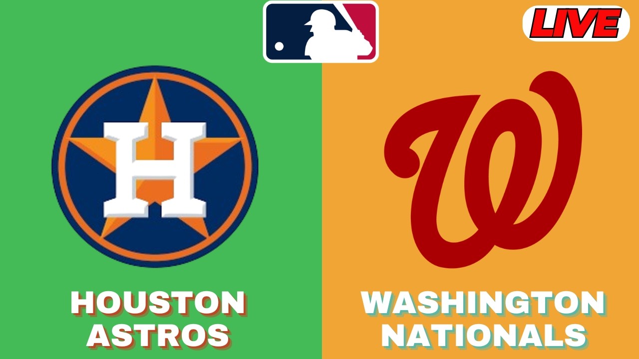 🔴LIVE : Houston Astros Vs Washington Nationals | MLB 2026 | MLB Live Baseball Score