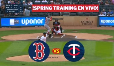 🔴EN VIVO: BOSTON RED SOX 🆚 MINNESOTA TWINS / SPRING TRAINING 2026