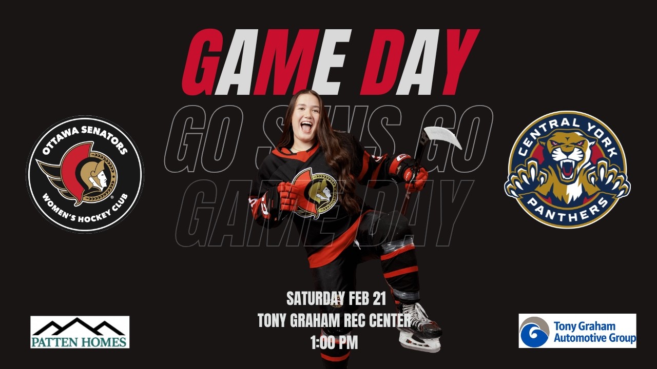 2026/02/21 - 1:00 PM : Ottawa Senators WHC vs Central York   (OWHA U22 Elite - Regular Season)