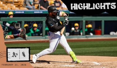 HIGHLIGHTS: White Sox Score 11 Runs in Win Over Athletics (2.21.26)