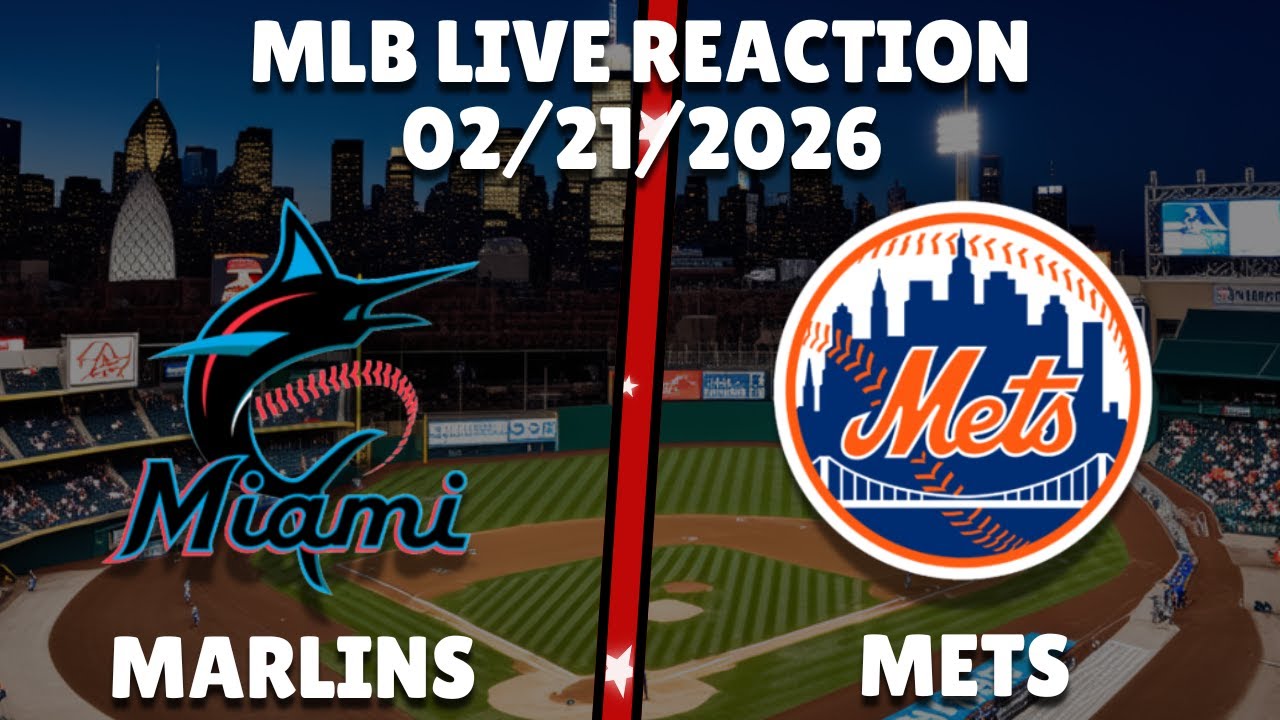 Mets vs Marlins | New York Mets vs Miami Marlins | Live Reaction & Play-by-Play