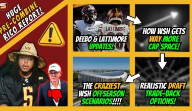 🔥Deebo Update | How WSH Gets WAY MORE Cap Space | Real Draft Trade-Back Options | CRAZIEST OffSeason
