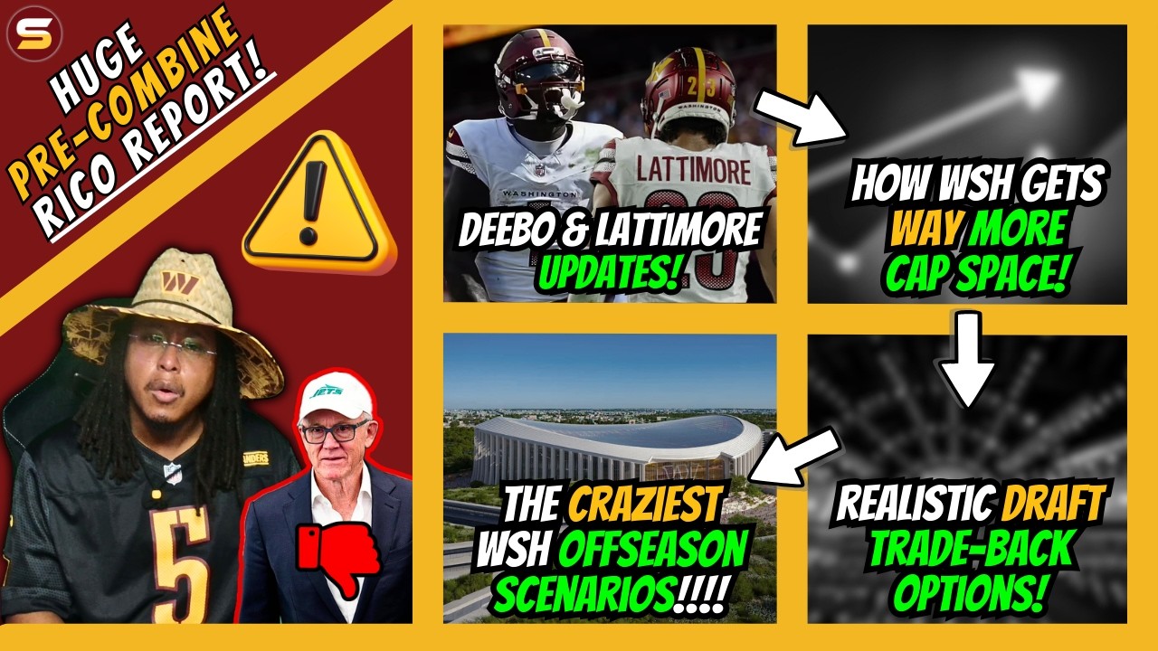 🔥Deebo Update | How WSH Gets WAY MORE Cap Space | Real Draft Trade-Back Options | CRAZIEST OffSeason