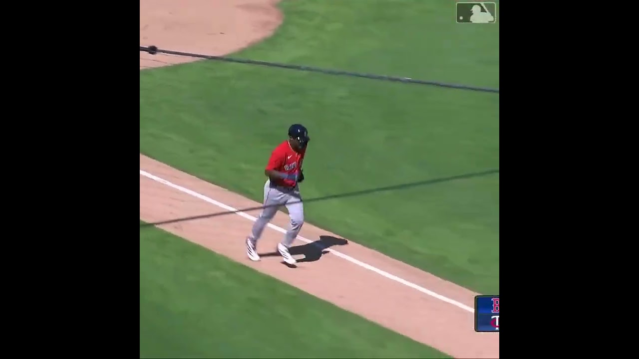 First Home Run as a Red Sox #redsox #redsoxnation #springtraining #redsoxnews #mlbhighlights