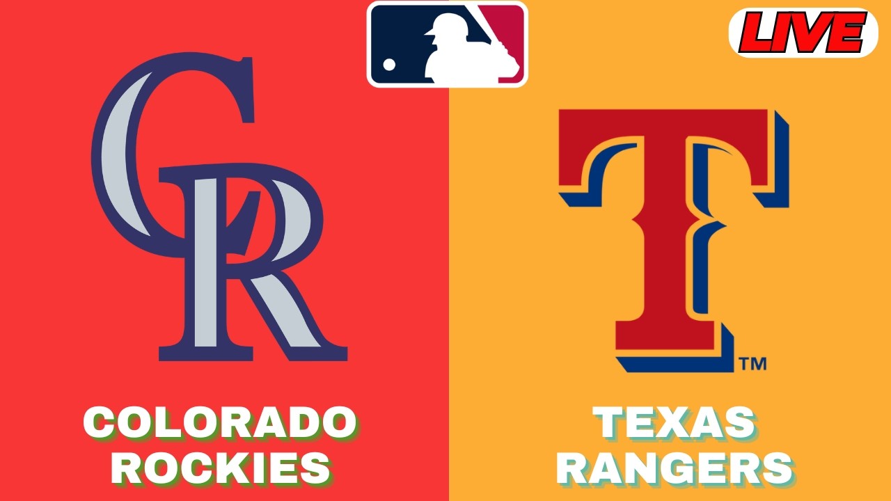 🔴LIVE : Colorado Rockies Vs Texas Rangers | MLB 2026 | MLB Live Baseball Score