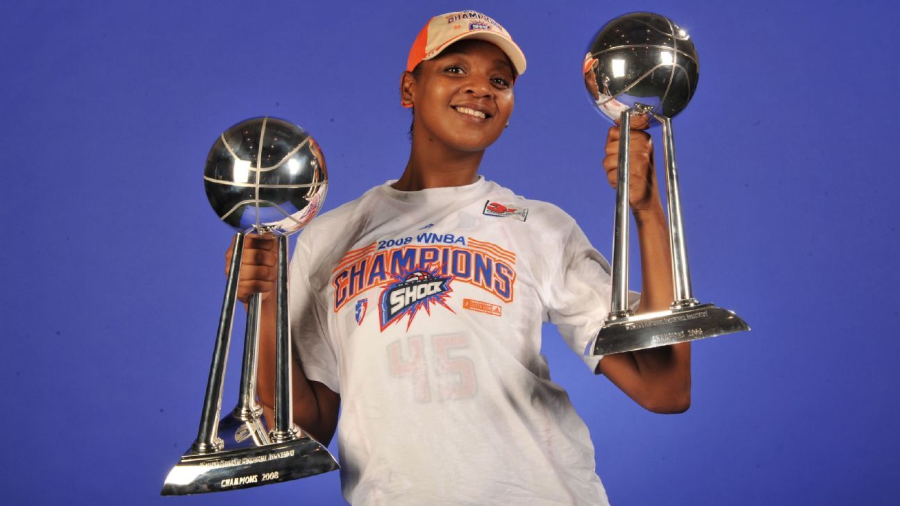 Kara Braxton, 2-time WNBA champion with Detroit Shock, dies at 43