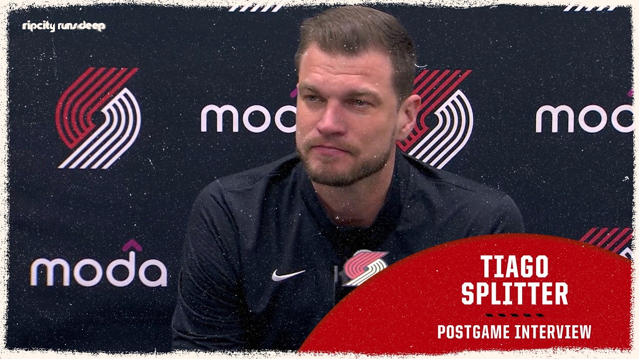 Tiago Splitter On Responding With A Win Against Phoenix | Trail Blazers at Suns | February 22, 2026