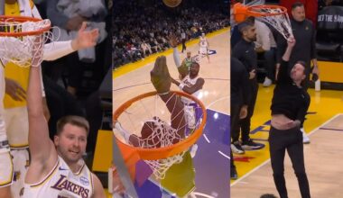 Luka Doncic and JJ Redick show the refs the call that they missed vs Celtics 😂