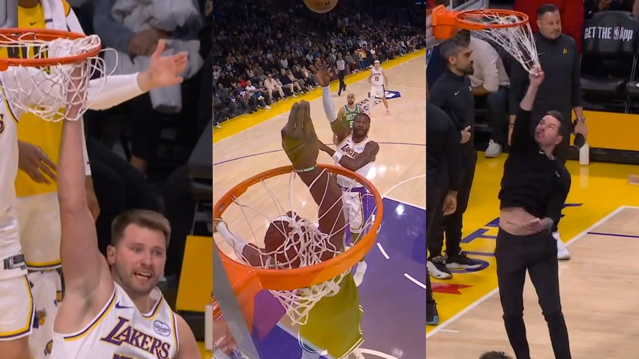 Luka Doncic and JJ Redick show the refs the call that they missed vs Celtics 😂