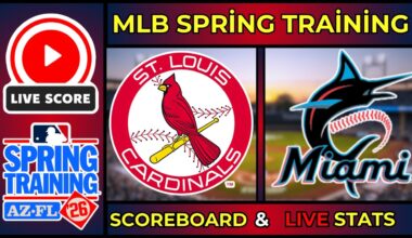 🔴 LIVE: Miami Marlins vs St. Louis Cardinals | MLB Scoreboard | Feb 23, 2026 | Box Score & Stats