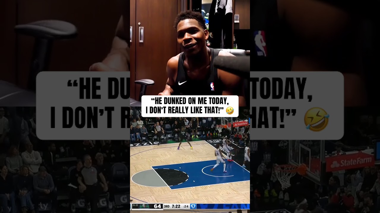 "One of my favorite players to watch in the league...” 💯 via @timberwolves