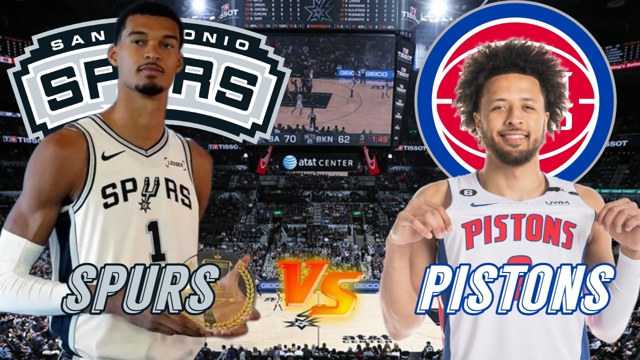 San Antonio Spurs vs Detroit Pistons Live Play by Play & Scoreboard