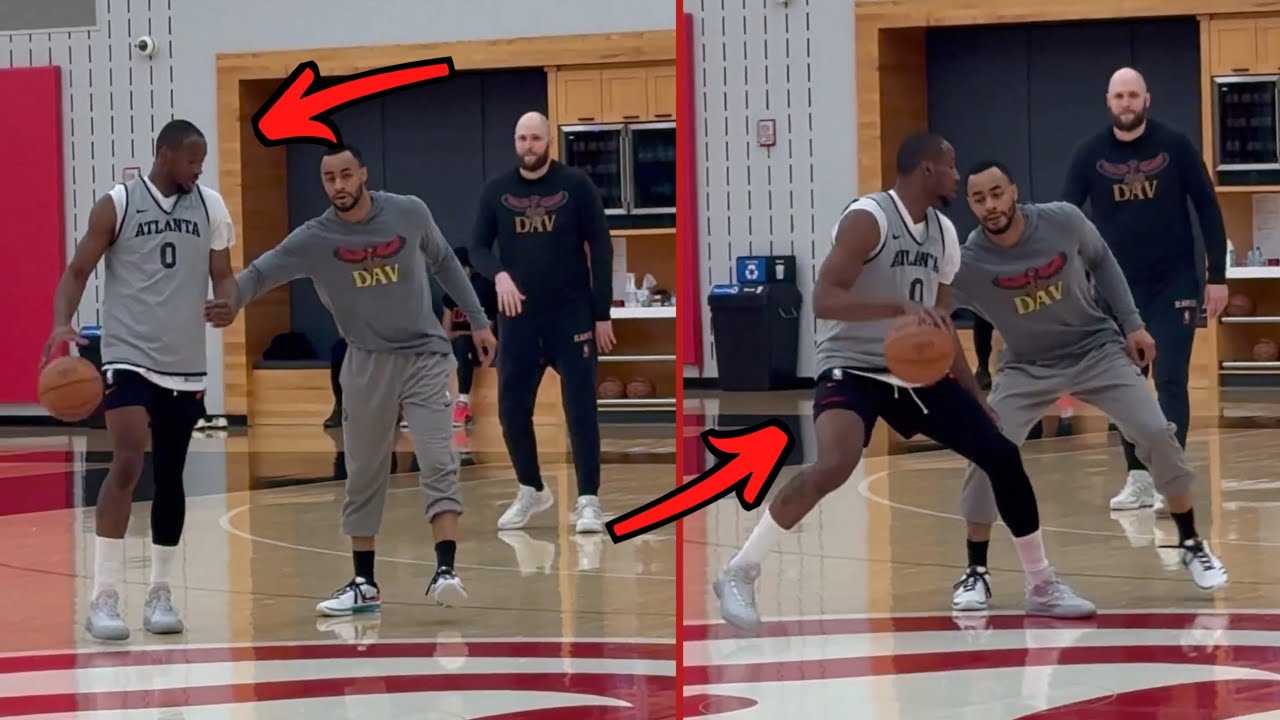 Jonathan Kuminga FIRST PRACTICE in Atlanta Hawks! Shooting, Dribbling & Footwork