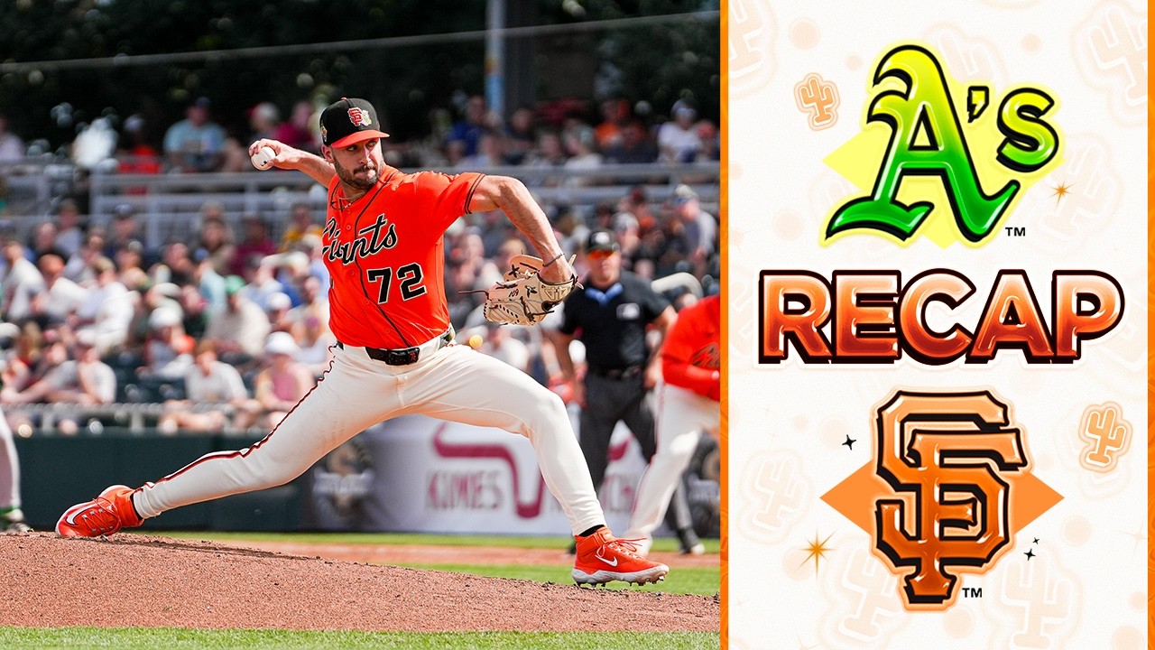 San Francisco Giants vs Athletics | Spring Training Game Recap
